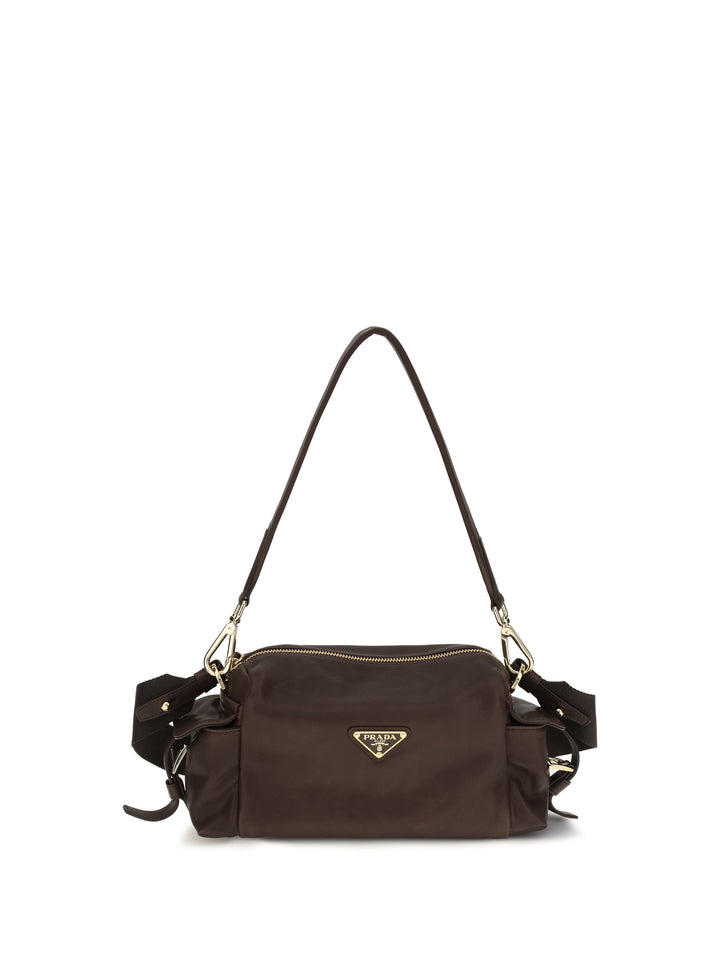 Small Explore Shoulder Bag in nappa leather 1