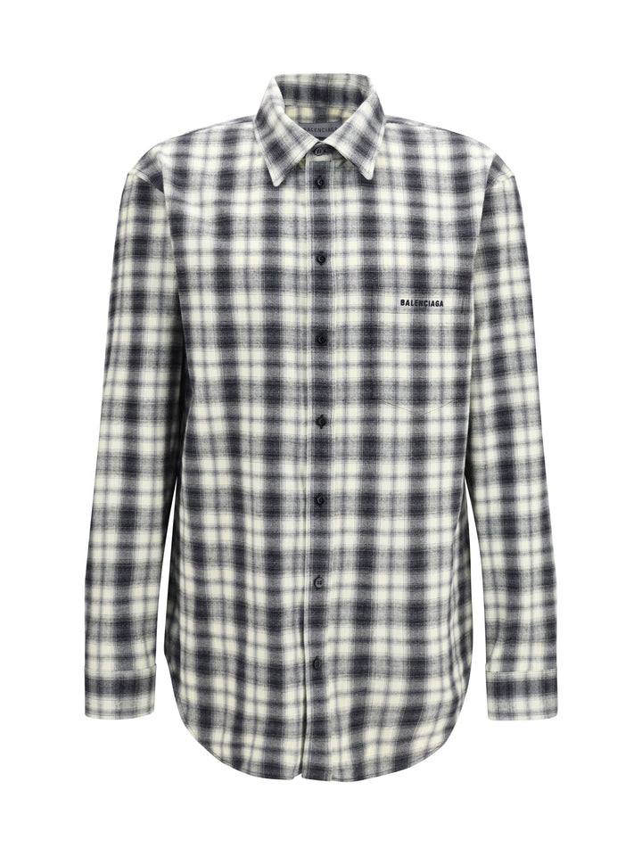 Checked cotton flannel Shirt 1