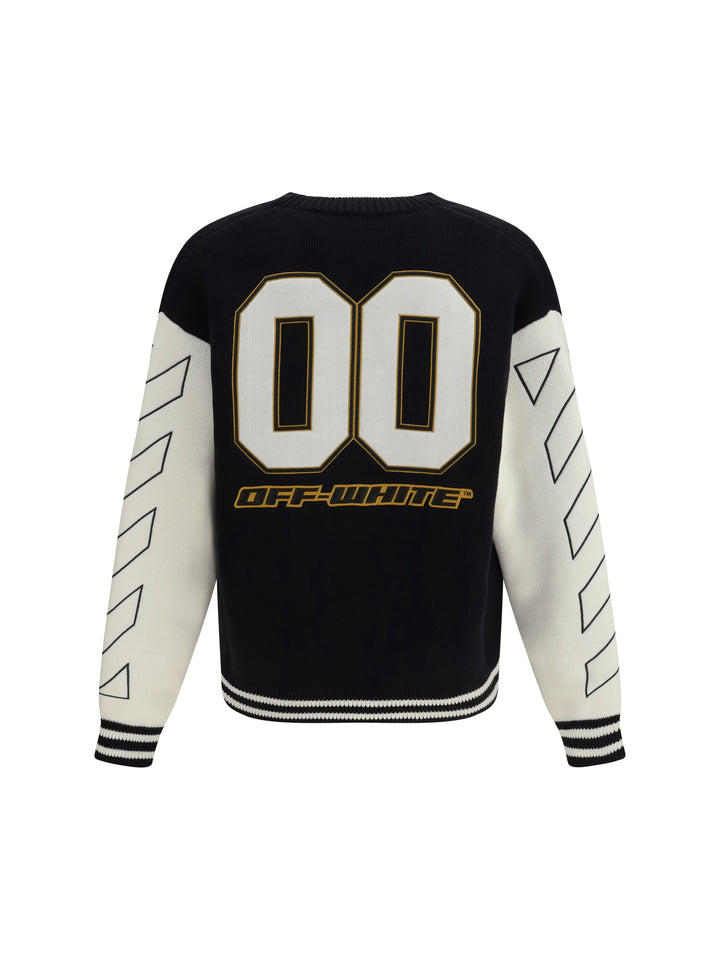 Star Logo Diagonal Varsity Cardigan 2
