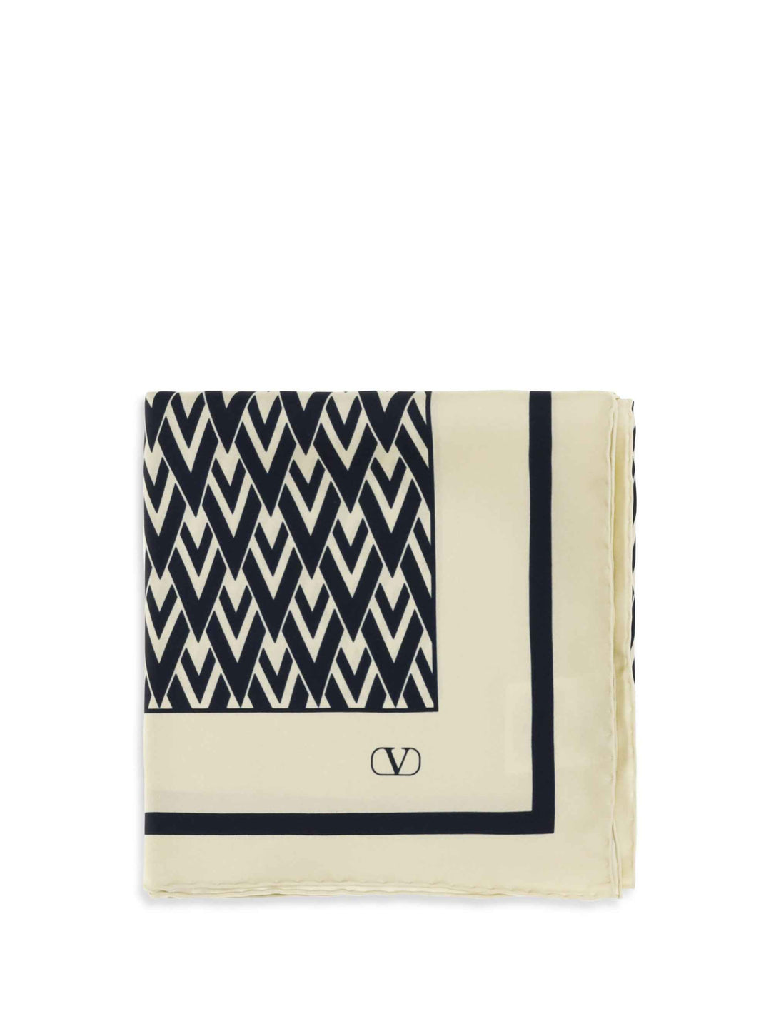 Toute La V silk Scarf