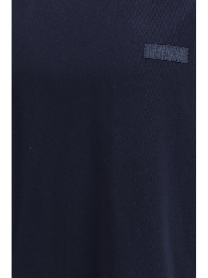 Cotton T-Shirt with logo patch 3