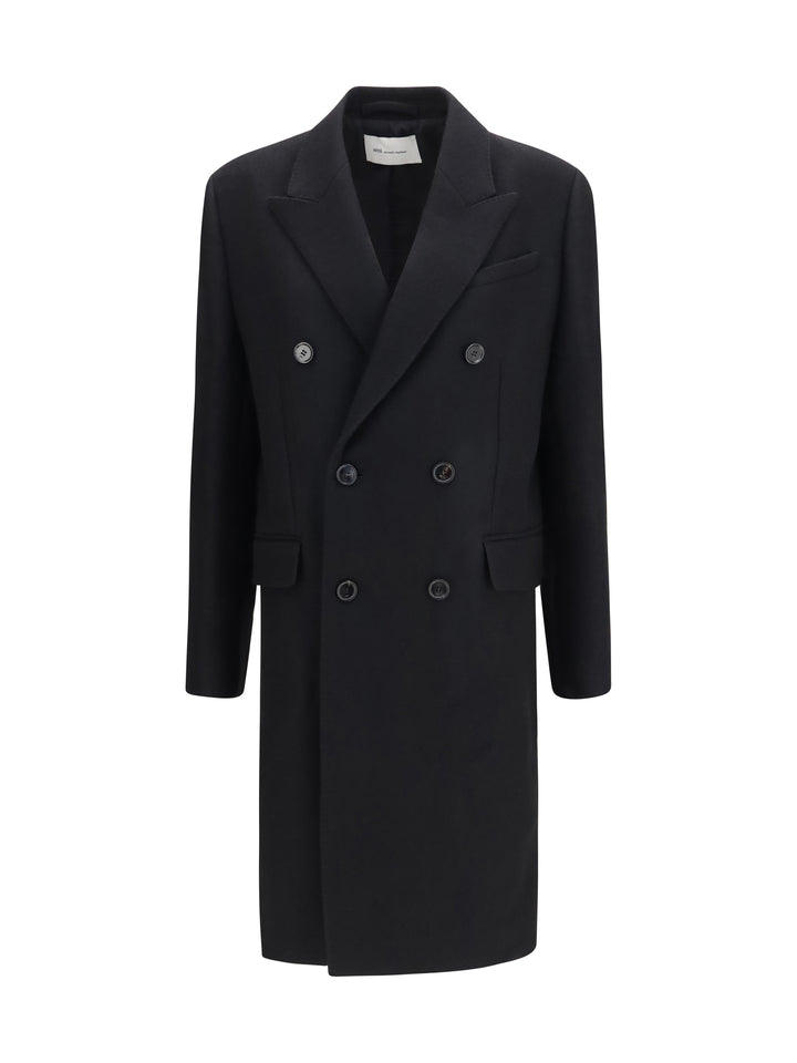 Double-breasted wool Coat 1