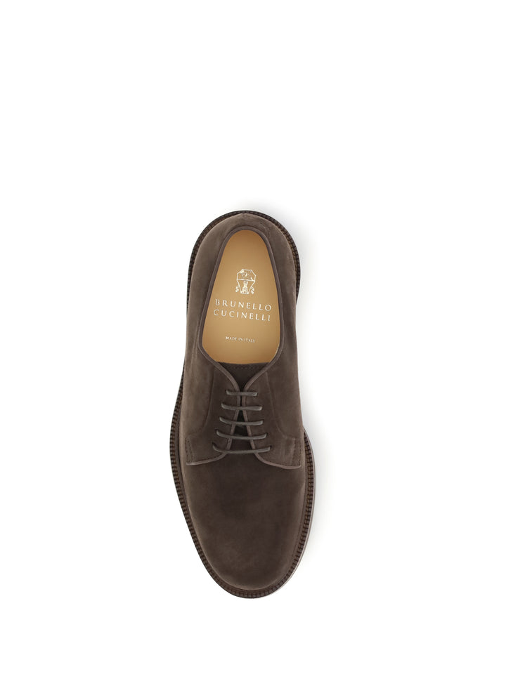 Suede Lace-Up Shoes 4