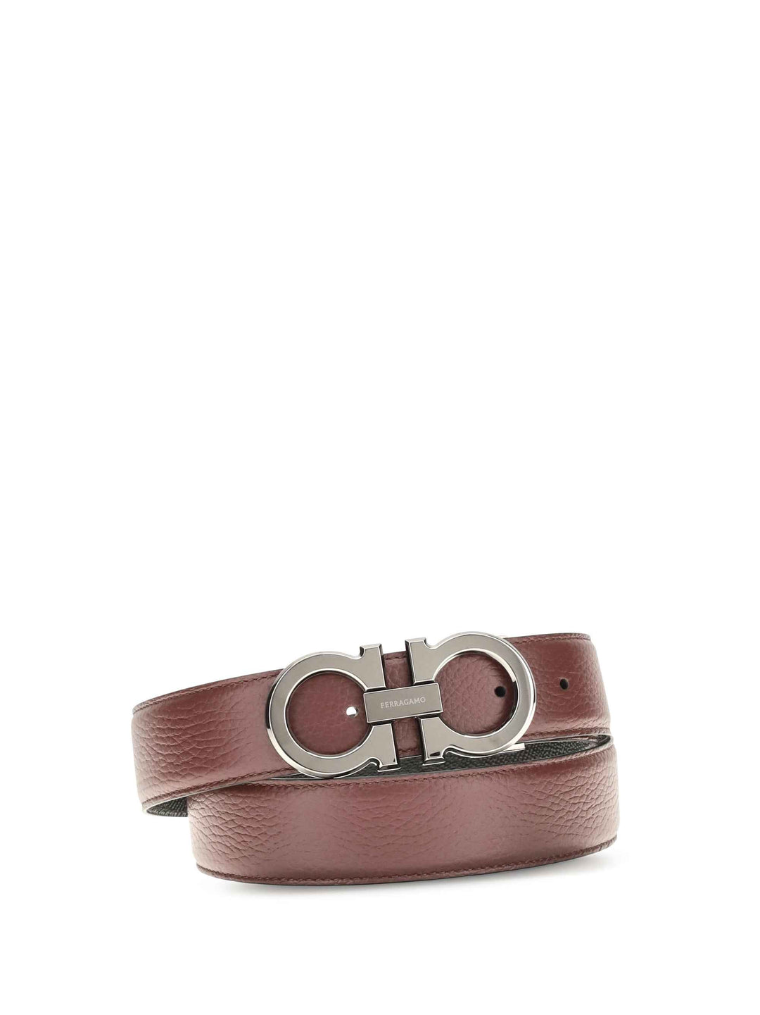 Reversible and adjustable Gancini Belt