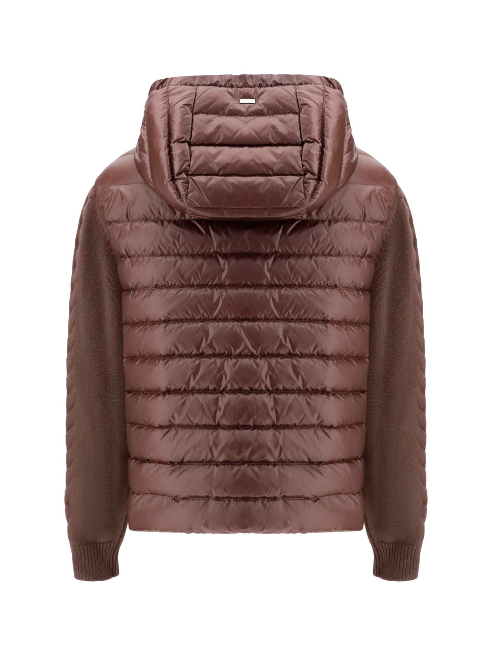 Down Jacket with wool sleeves