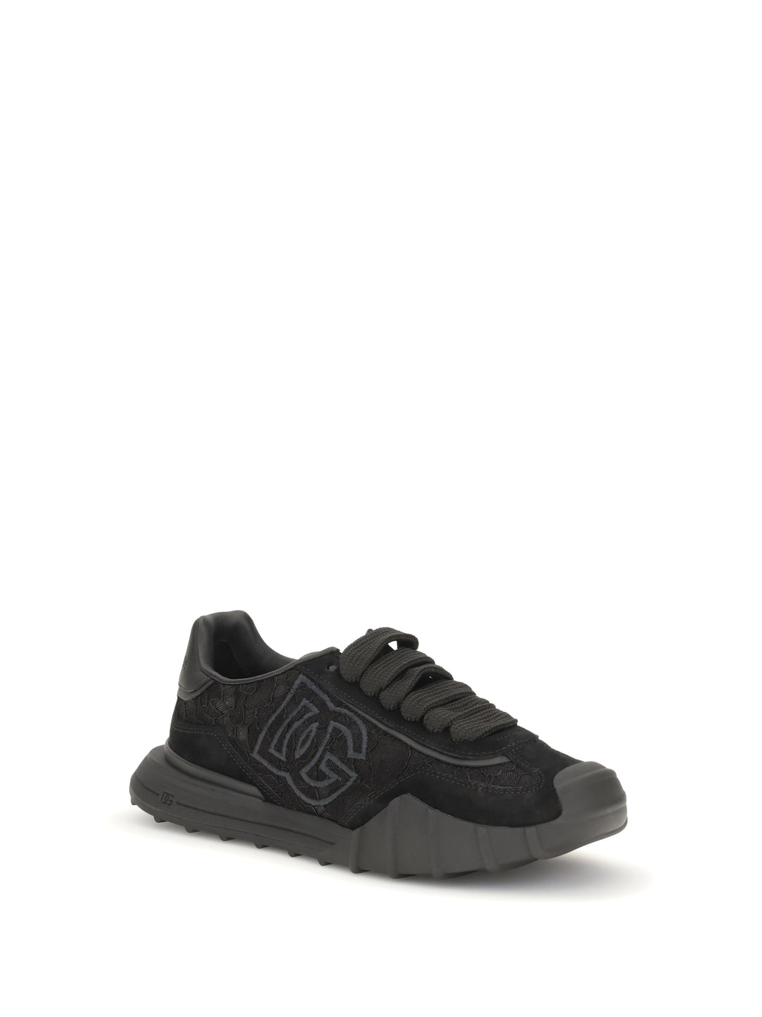 Leather and lace Sneakers 2