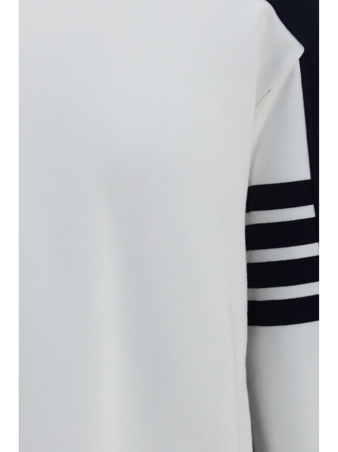Colorblock Crewneck Sweatshirt with 4-bar detail 3