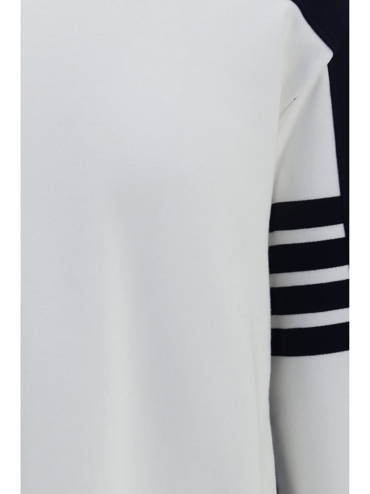 Colorblock Crewneck Sweatshirt with 4-bar detail 3