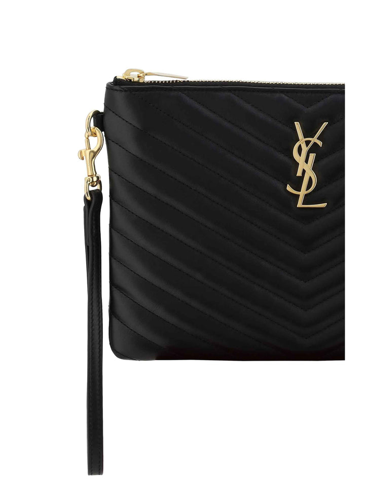 Matelassé Clutch Bag