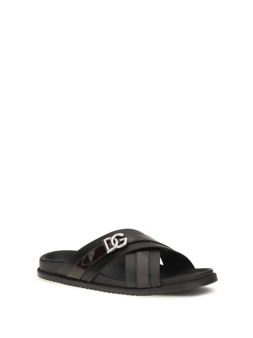 Smooth calf leather Slide Sandals 2