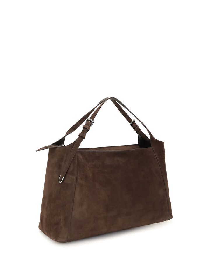 Sartorial suede Shoulder Bag 2