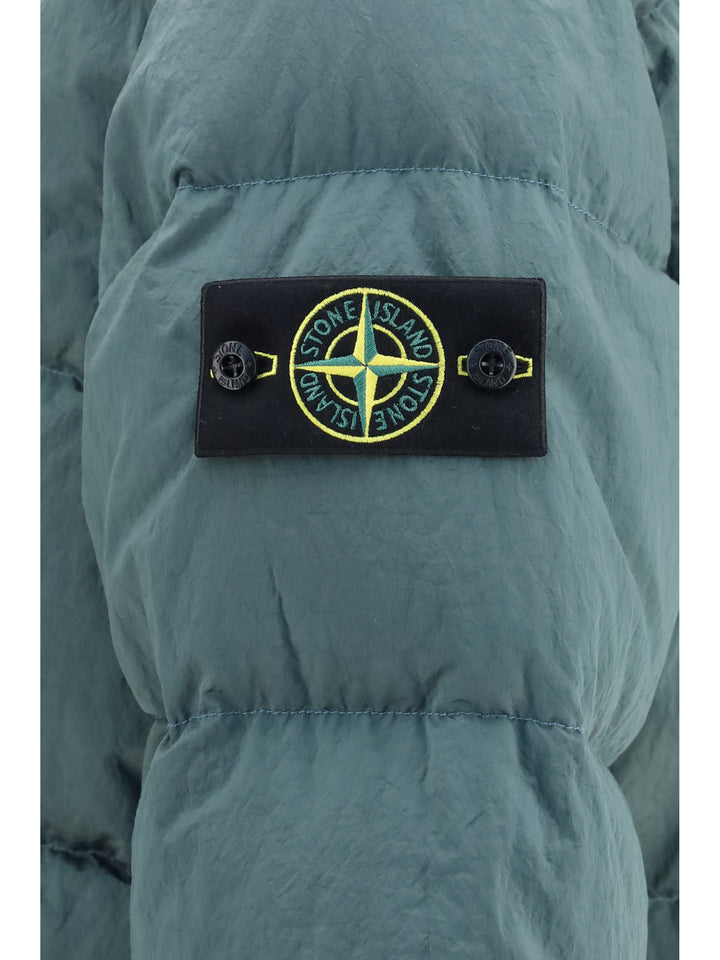 Nylon Metal hooded Puffer Jacket 3