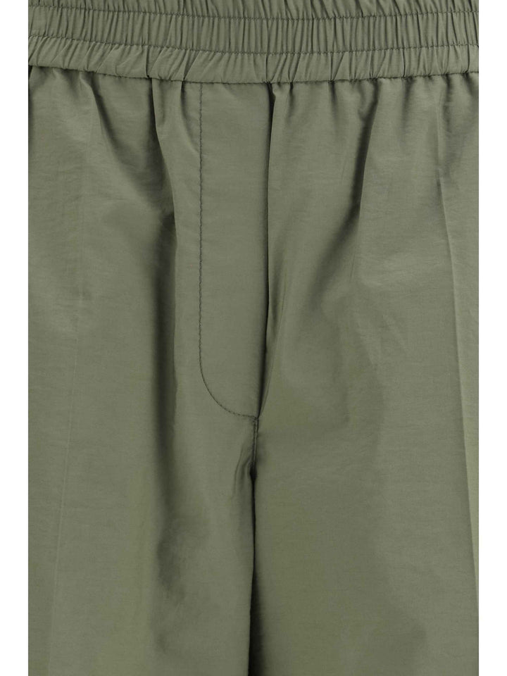 Pants with elasticated waist