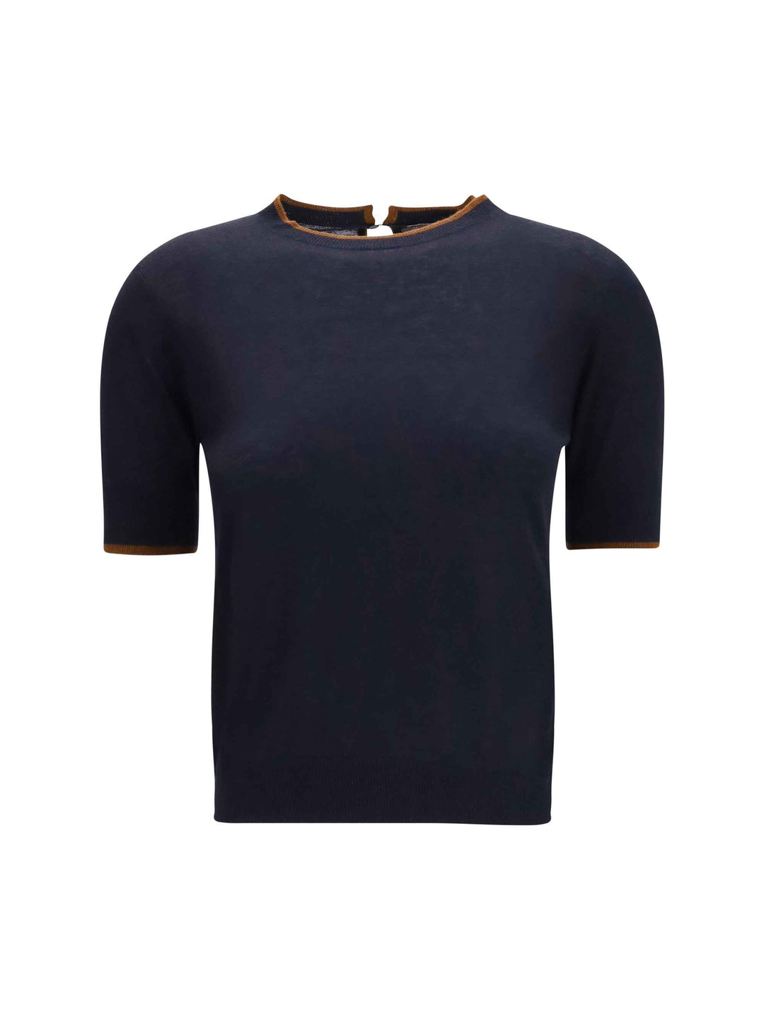 Silk and wool T-shirt