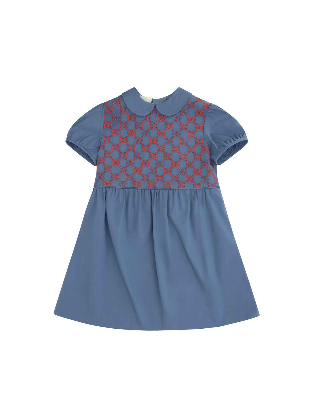 Stretch cotton poplin Dress for Girl
