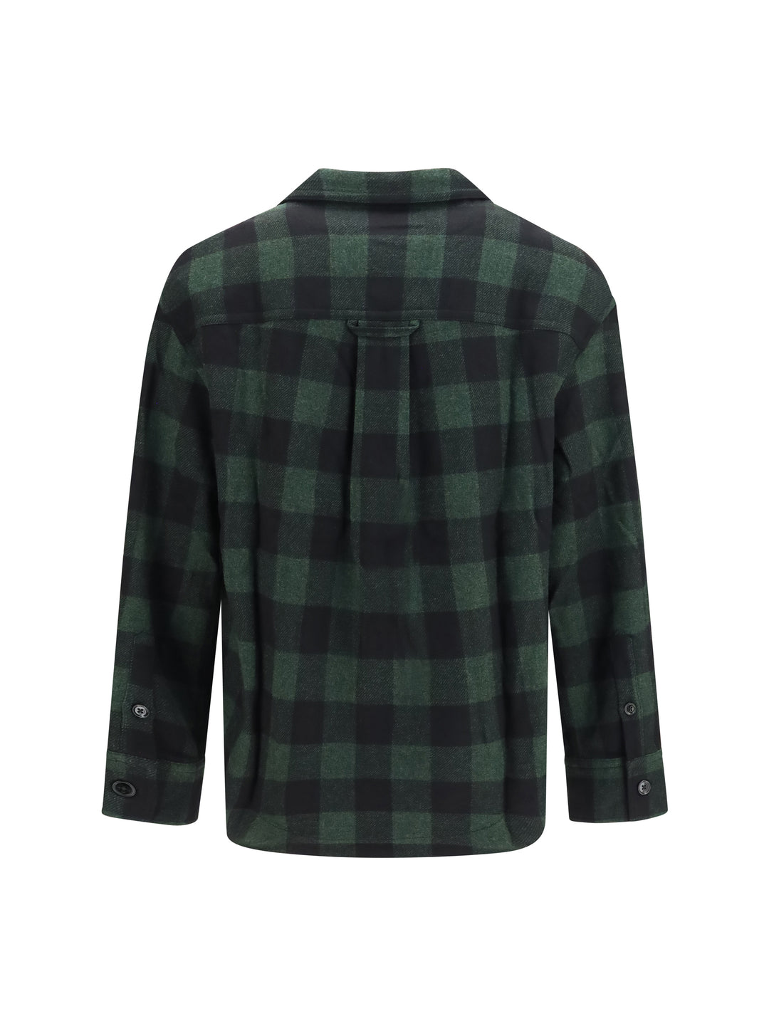 Checked virgin wool Shirt 2
