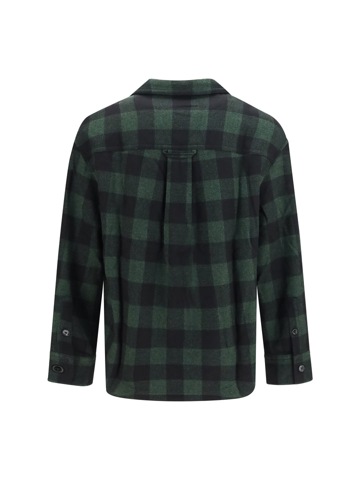 Checked virgin wool Shirt 2