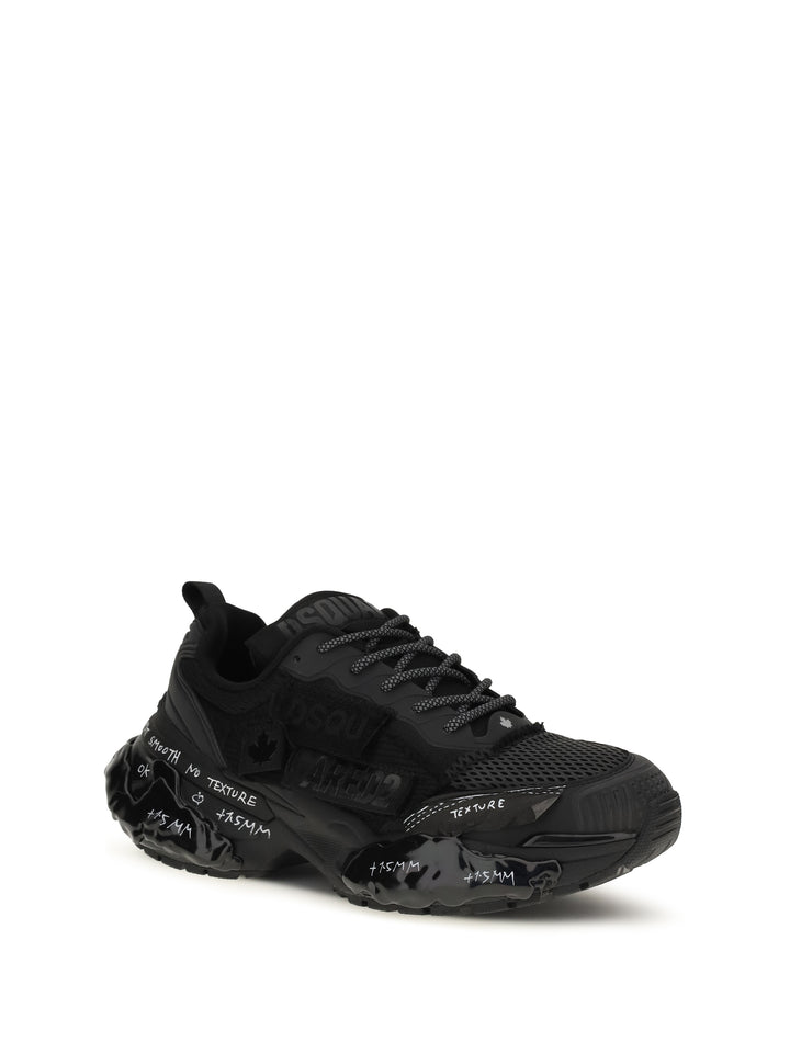 Faster Sneakers with mesh inserts 2