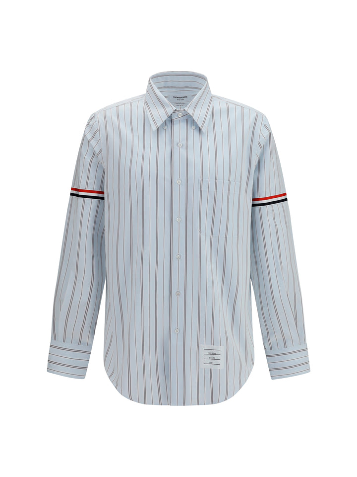 Fine-striped grosgrain poplin Shirt 1