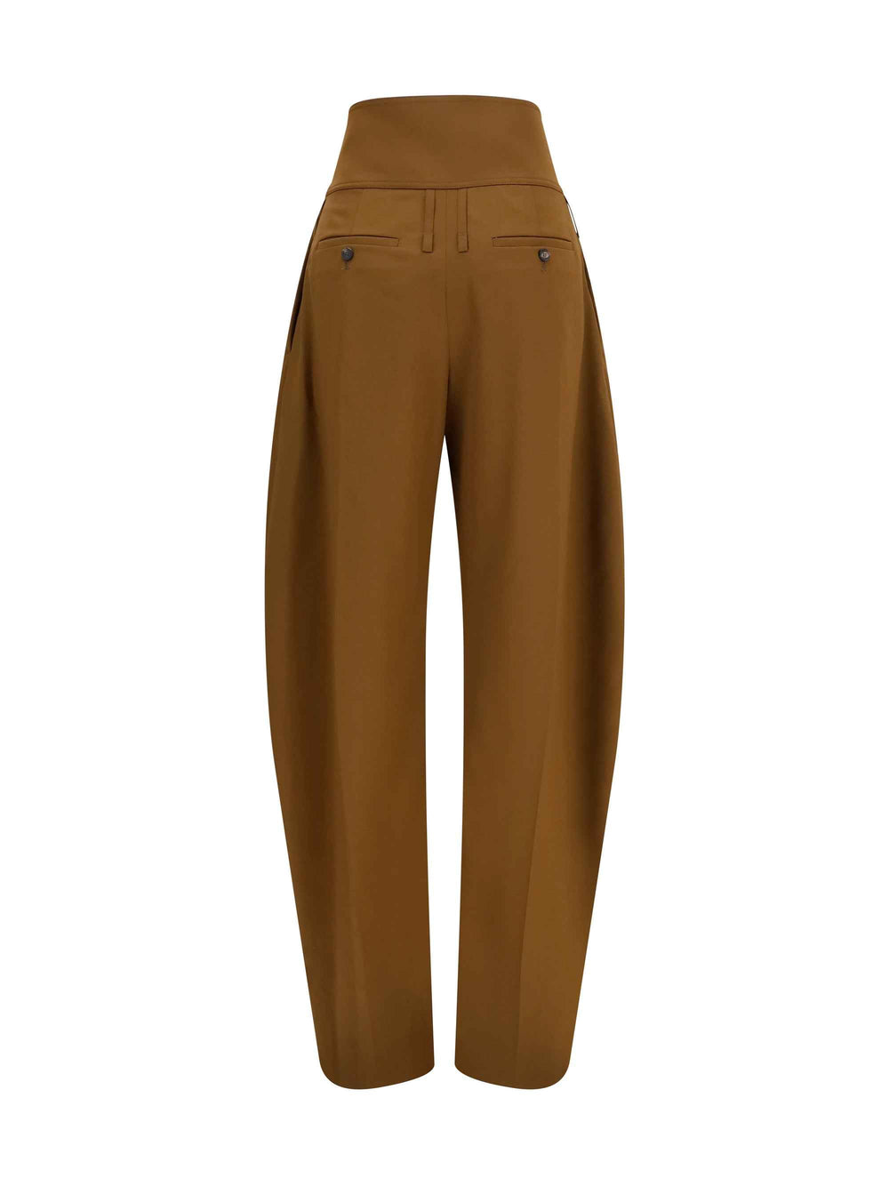 Wide balloon-fit zip Pants