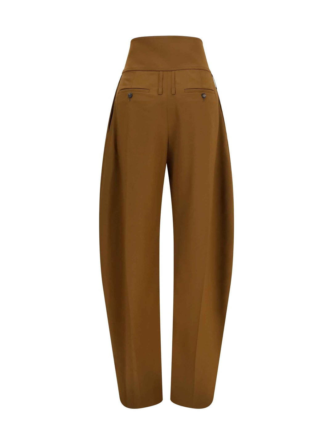 Wide balloon-fit zip Pants