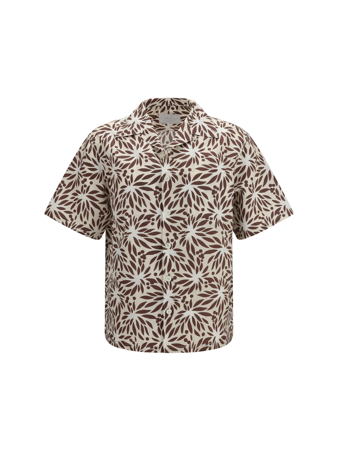 Printed cotton bowling Shirt 1