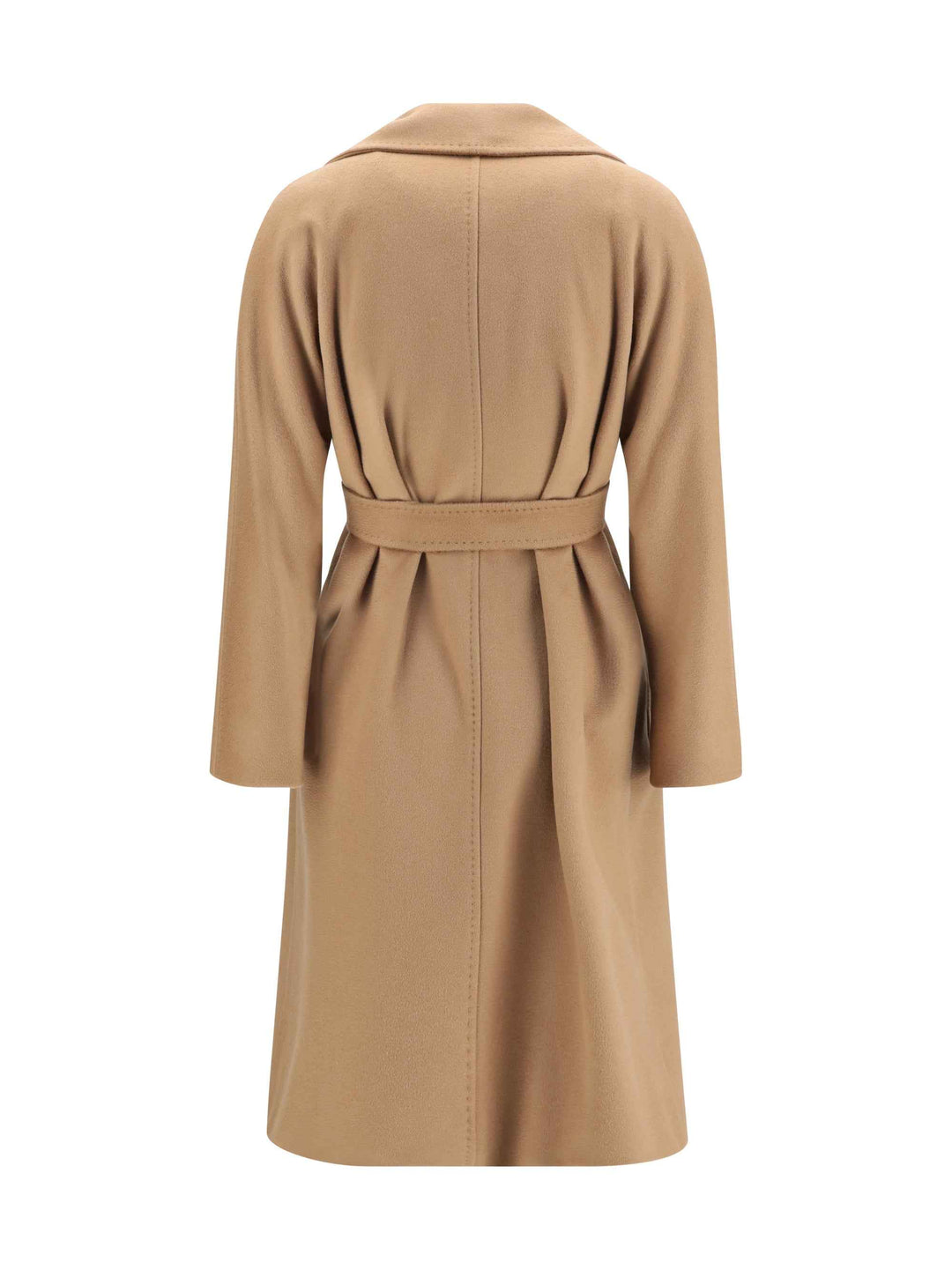 Wool Coat with peak lapels