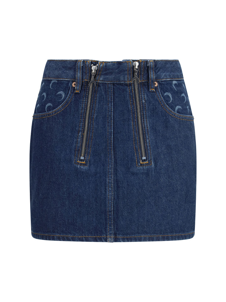 Zipped mini Skirt 1