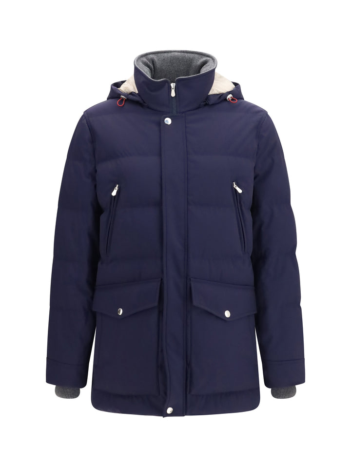 Nylon hooded Jacket 1