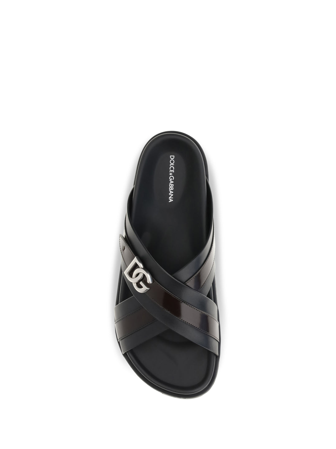 Smooth calf leather Slide Sandals 4