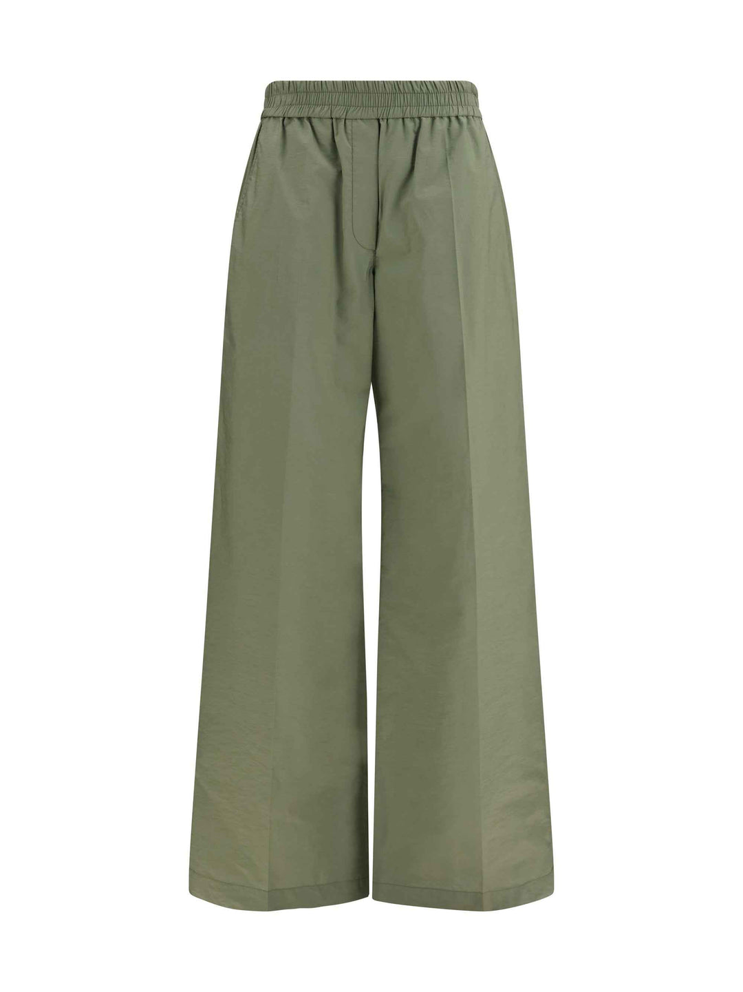 Pants with elasticated waist