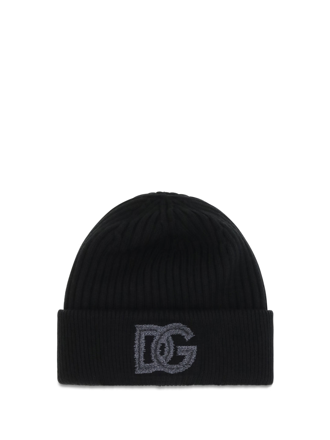 Logo English rib knit Beanie 1