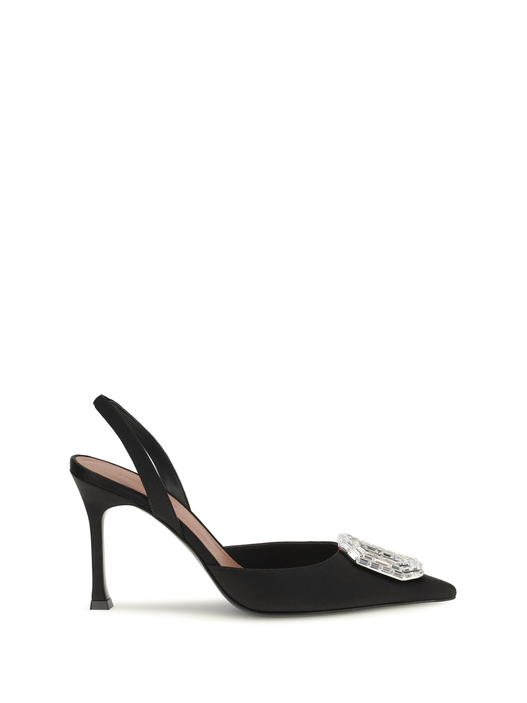 Camelia satin Slingback Pumps 1