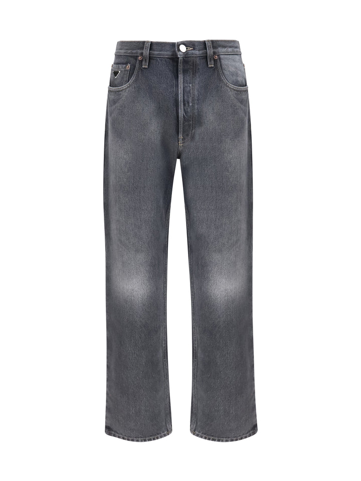 Vintage effect denim Jeans 1
