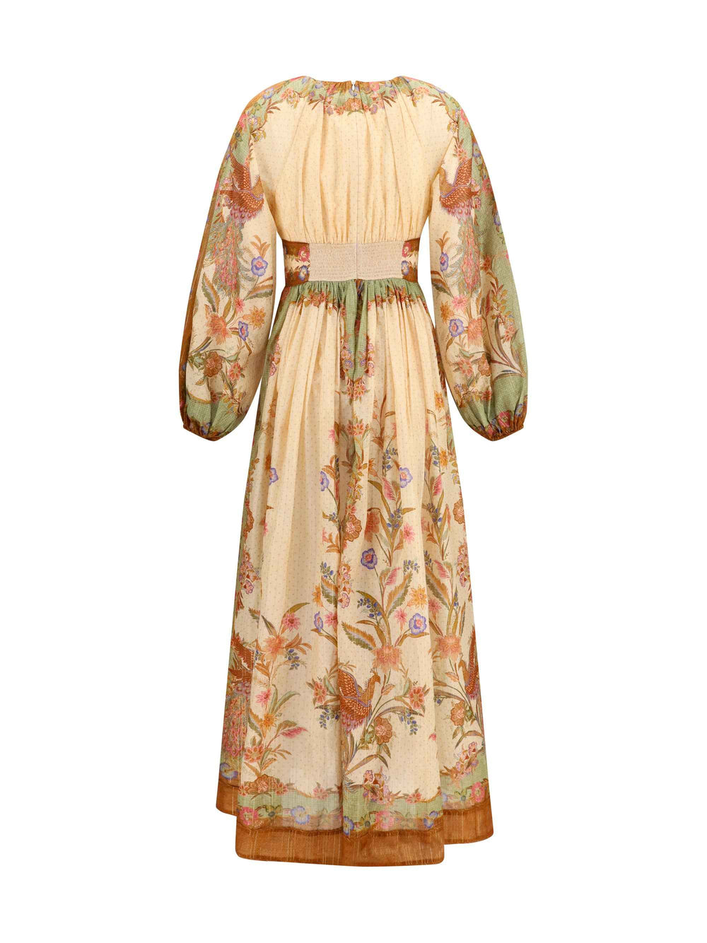 Indra elasticated waist maxi Dress