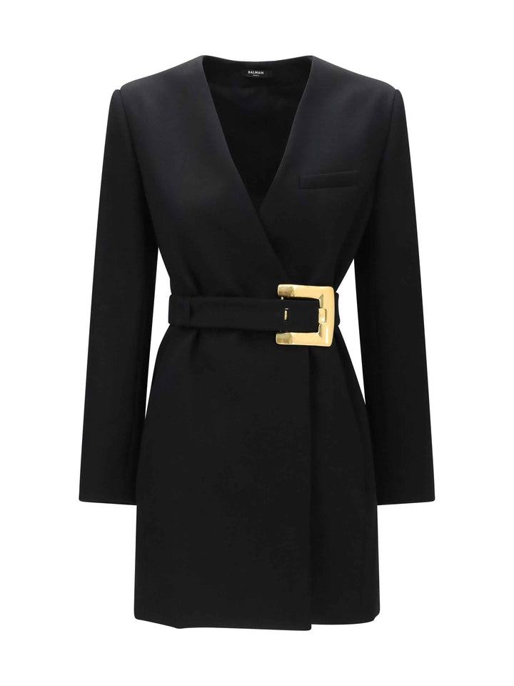 Grain de poudre Blazer with belt