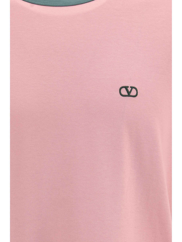 Embroidered logo cotton-jersey T-shirt
