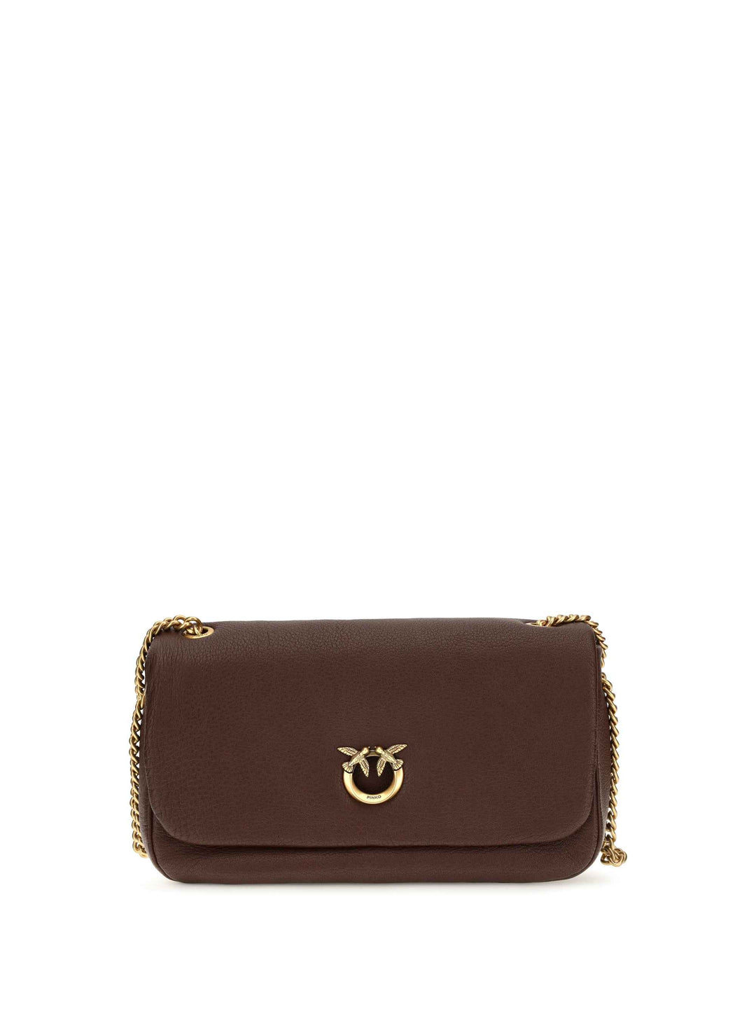 Love Birds Click Soft Horizontal leather Shoulder Bag
