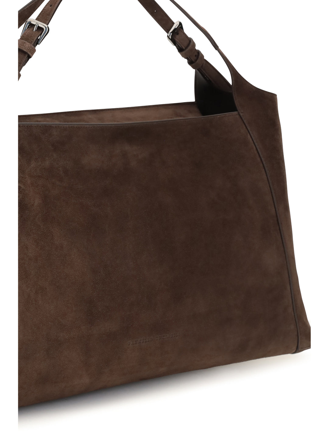 Sartorial suede Shoulder Bag 4