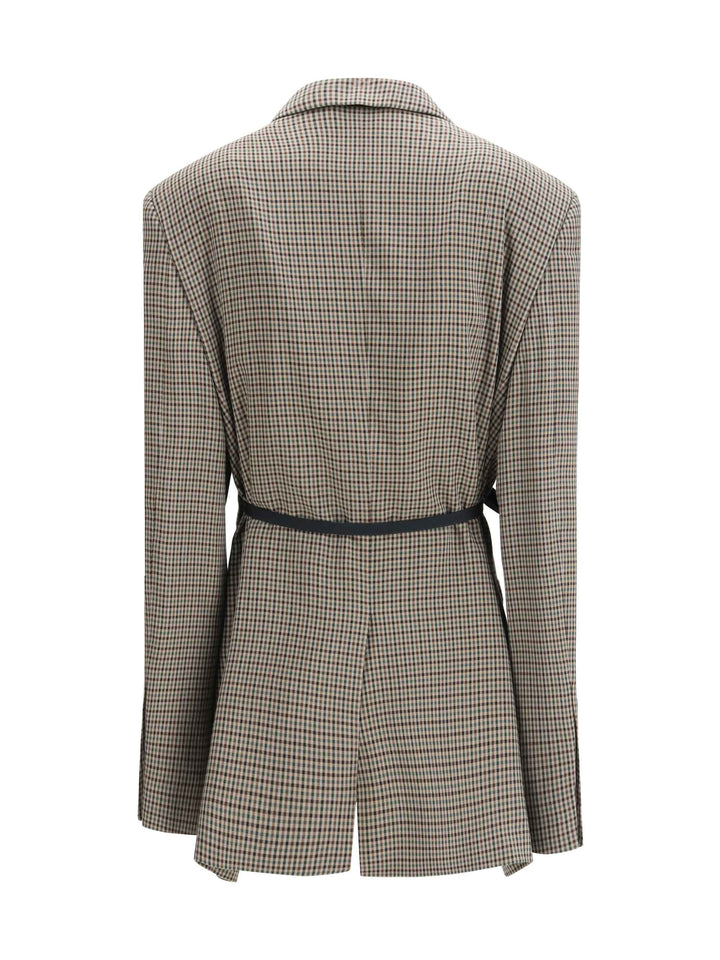 Single-breasted Vichy Jacket