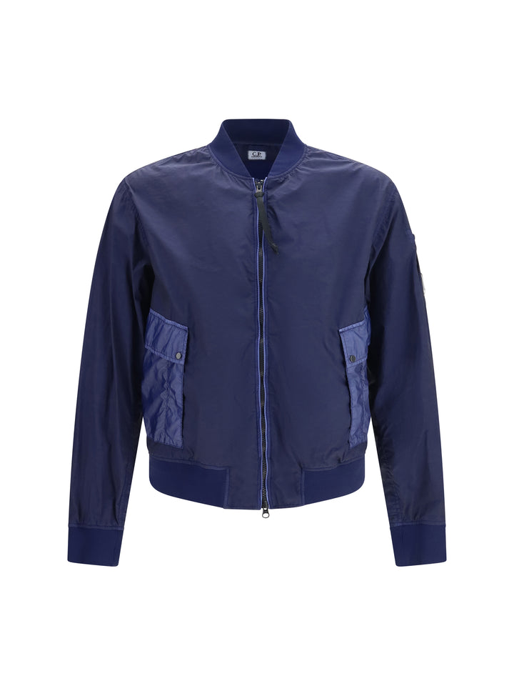 Bi-TM Mixed Lens bomber Jacket 1