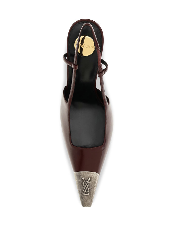 Jeanne smooth leather Pumps 3