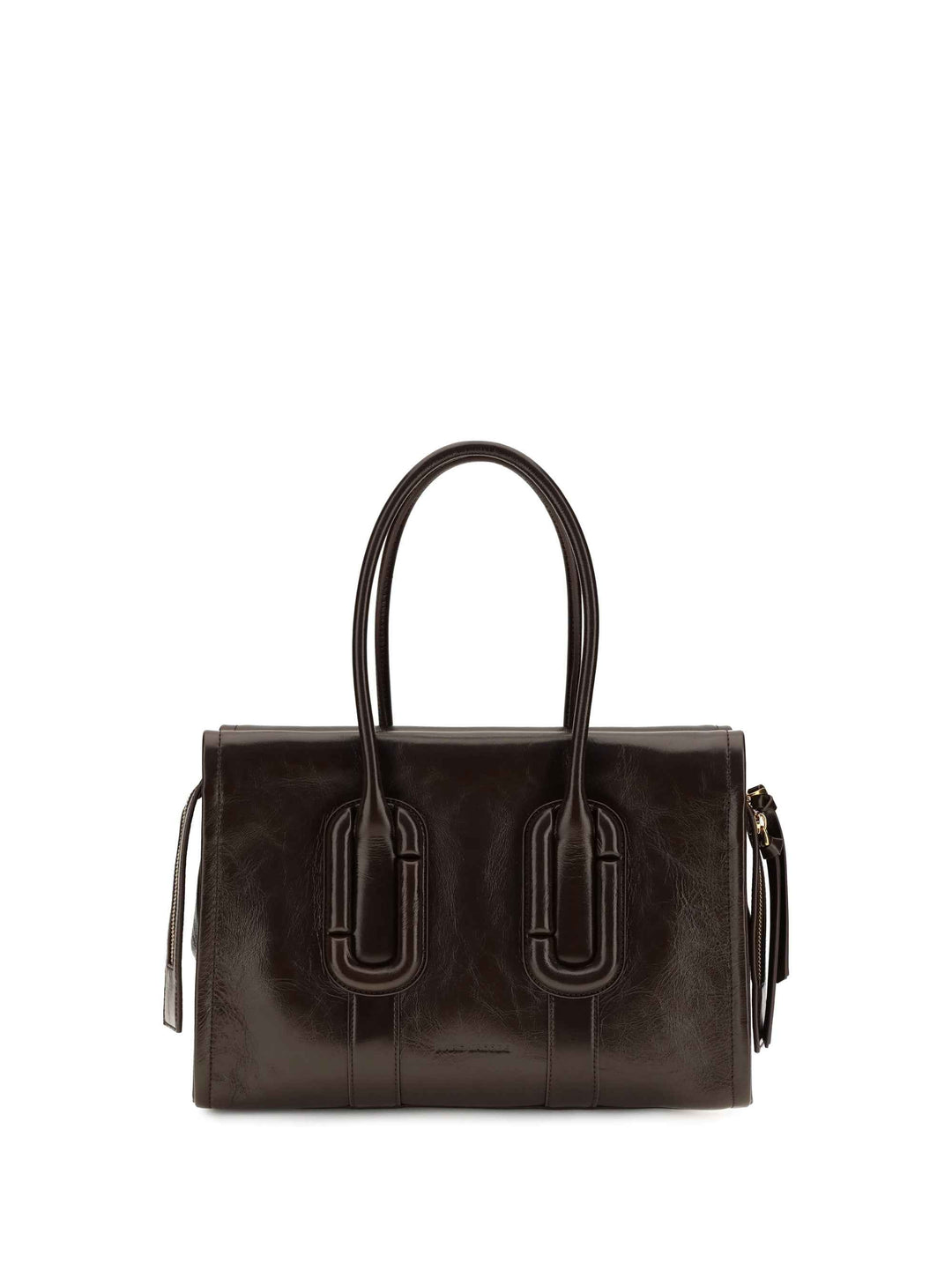 Babe City Tote leather Handbag
