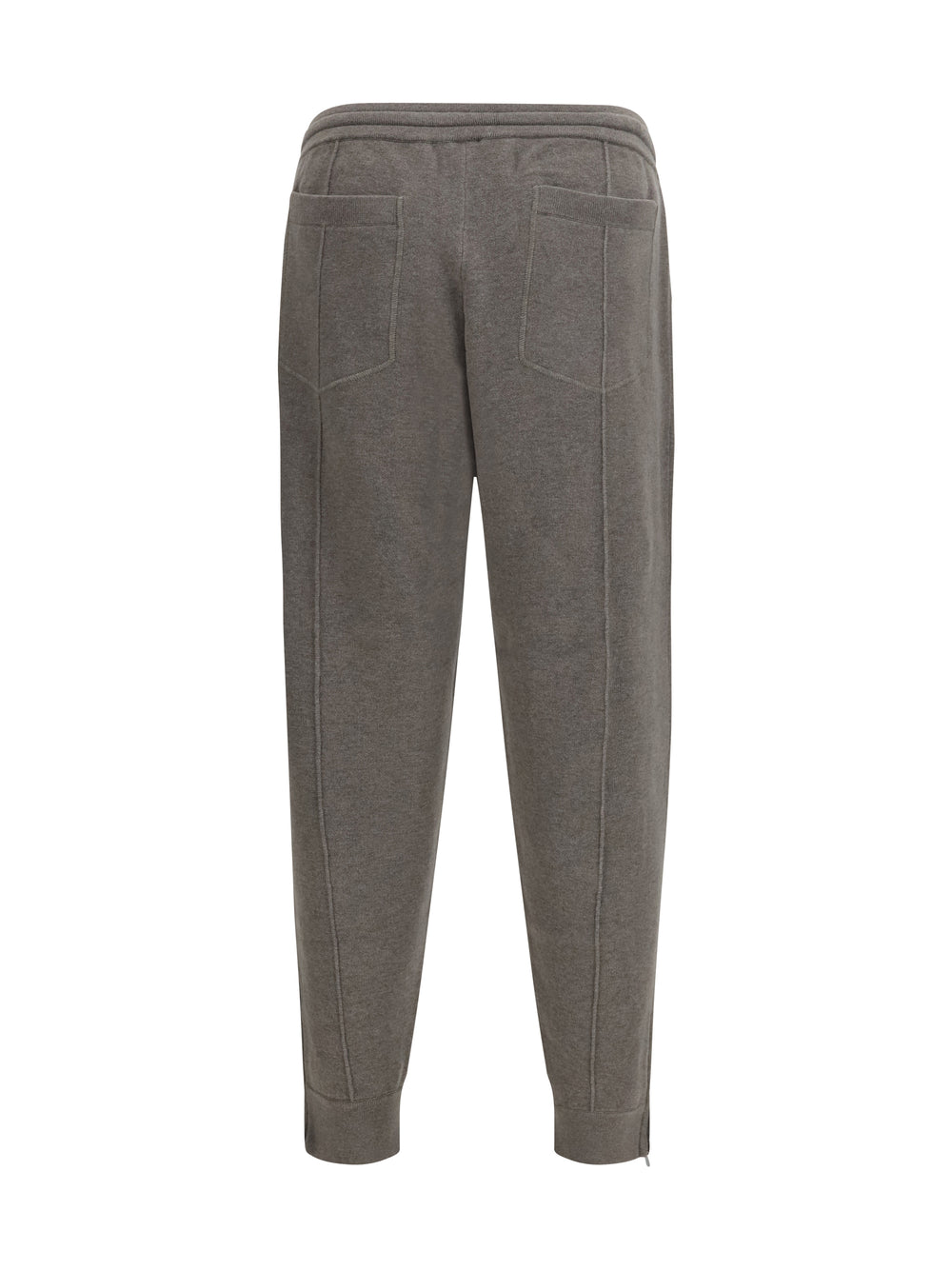 Double-knit cashmere Pants with Crête and zips at the hem 2