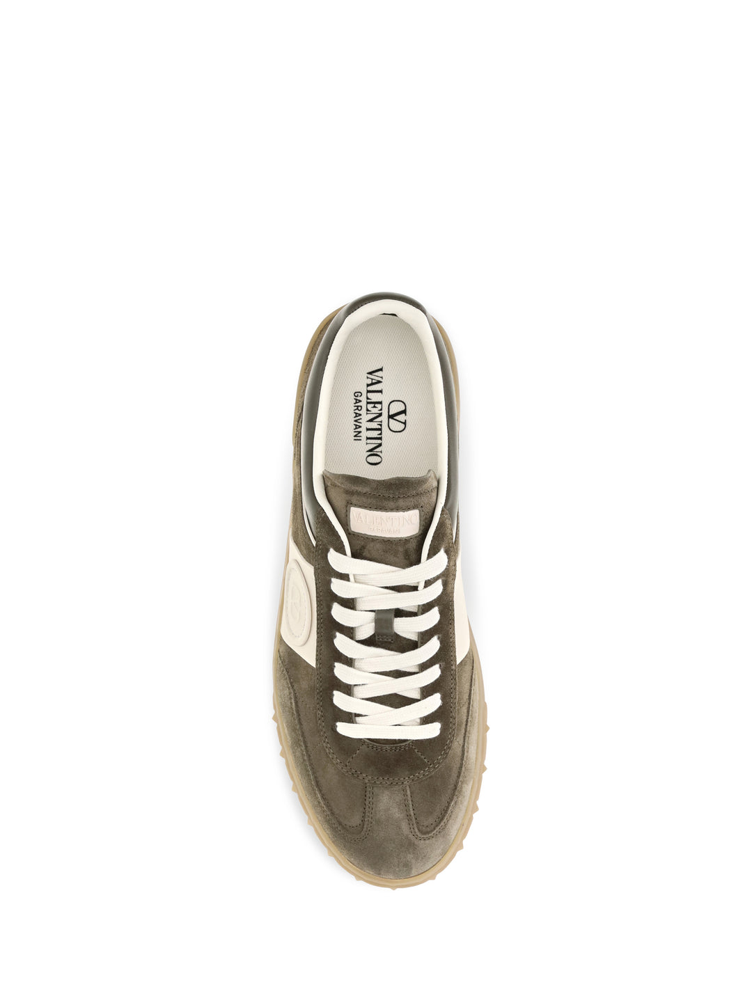 Low Top Upvillage Sneakers in suede split leather and nappa calfskin 4