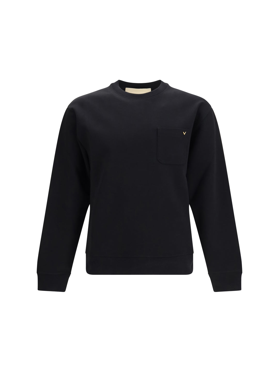 Cotton jersey crewneck Sweatshirt 1