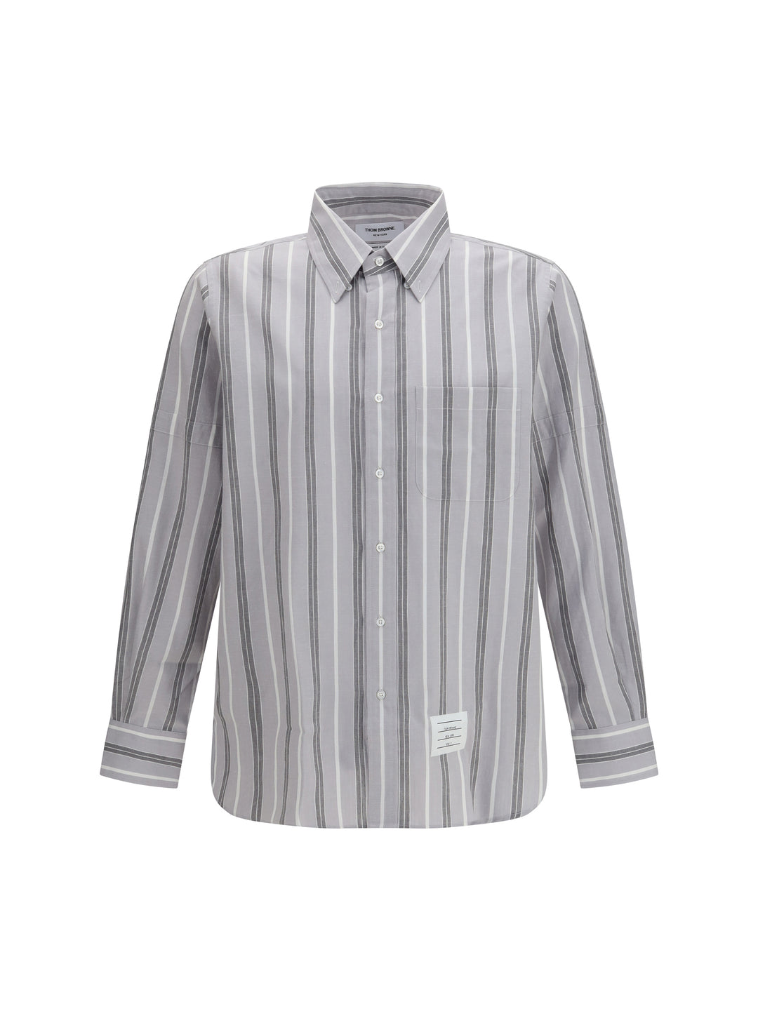 Madras striped armband Shirt 1