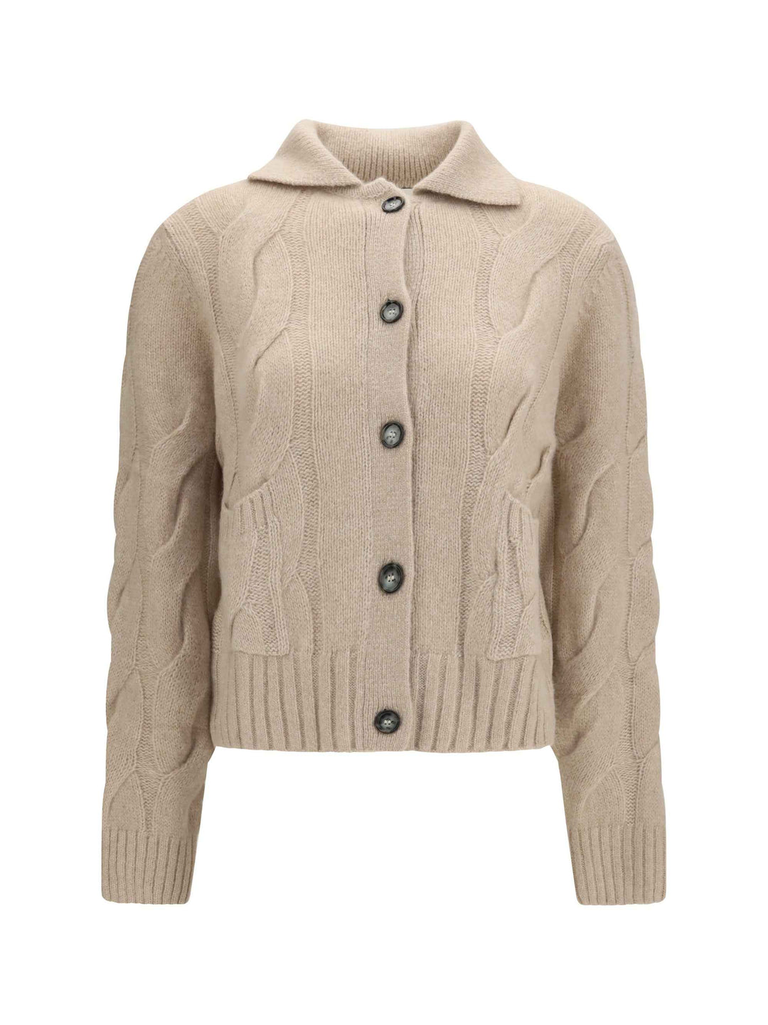 Cashmere and silk Sweater with buttons