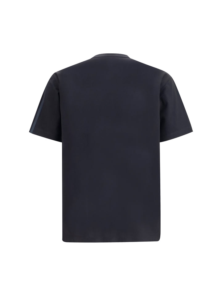 Gradient Stripes short sleeve T-shirt 2