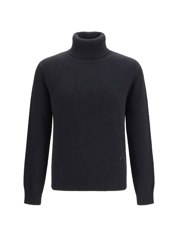 Embroidered logo high-neck Sweater